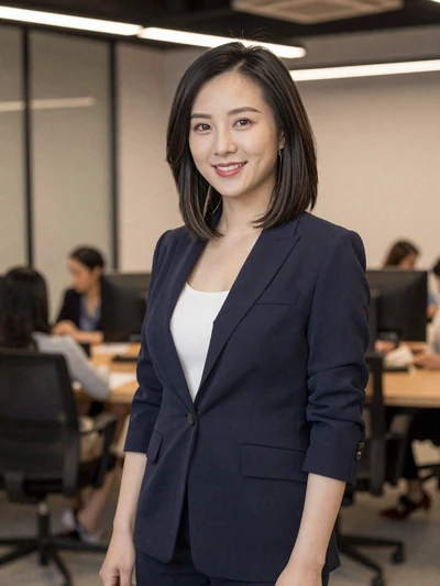 Singaporean professional woman Jia Min from Bukit Timah seeking Western partner