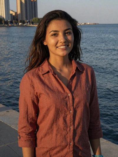 Kazakh woman Gulnaz from Aktau on Caspian Sea seeking Western partner