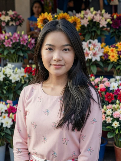 Laotian woman Dalany from Luang Prabang seeking Western partner