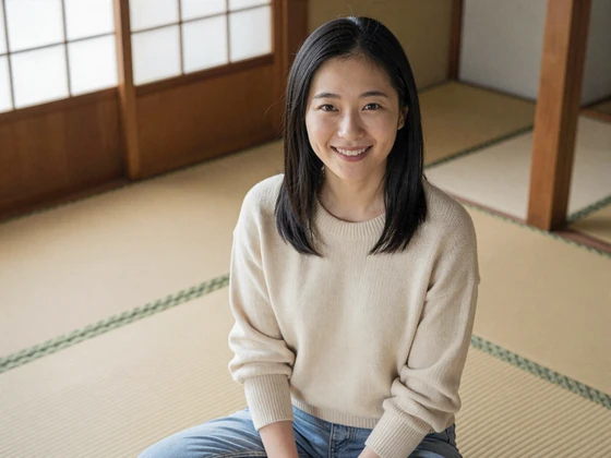 Japanese woman in a traditional tea house setting representing cultural dating differences in Japan