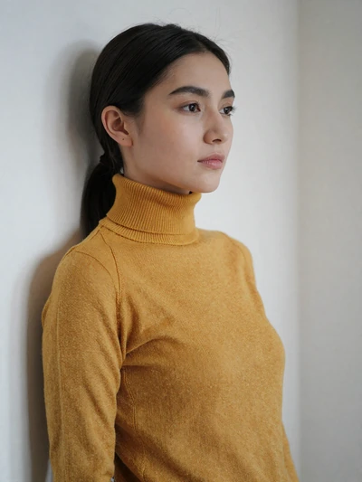 Kyrgyz woman Zhanel from Bishkek seeking Western partner