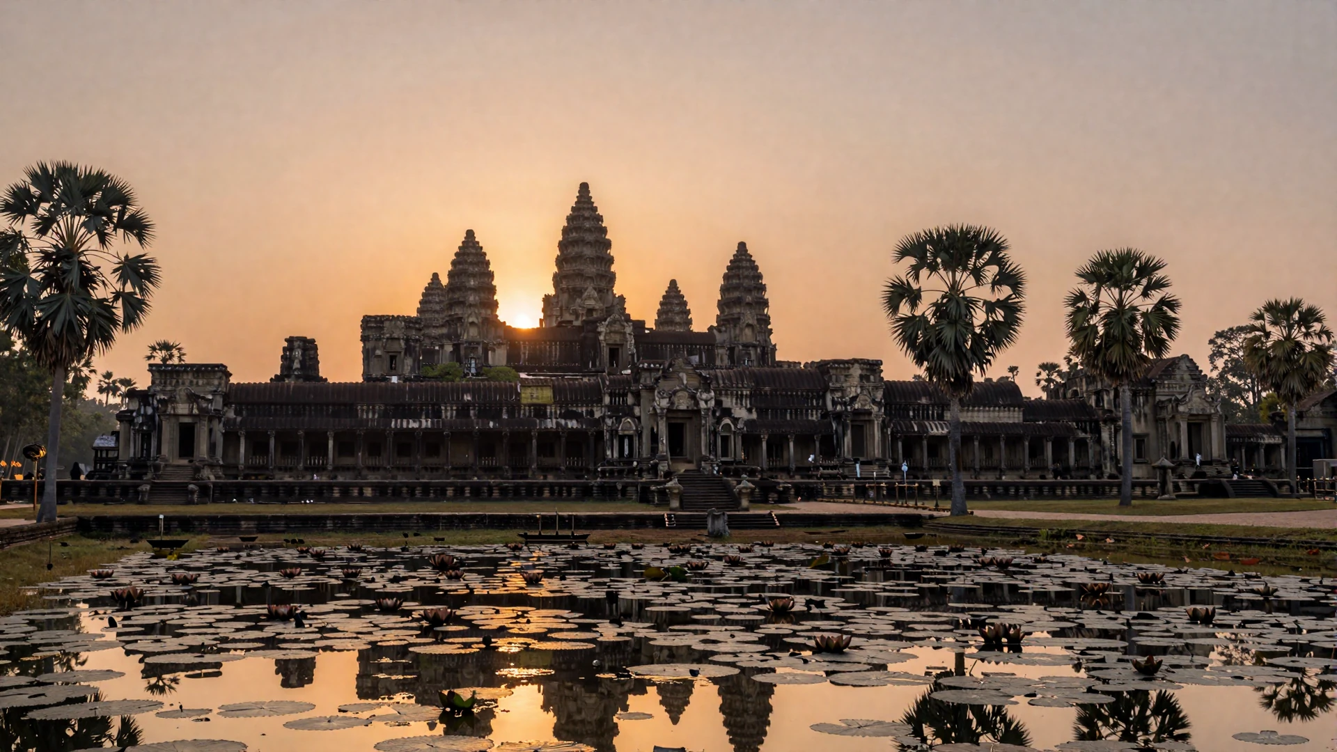 Angkor Wat Cambodia at sunrise for Cambodian women dating page