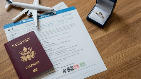 K-1 fiancee visa documents and passport for bringing Asian partner to USA
