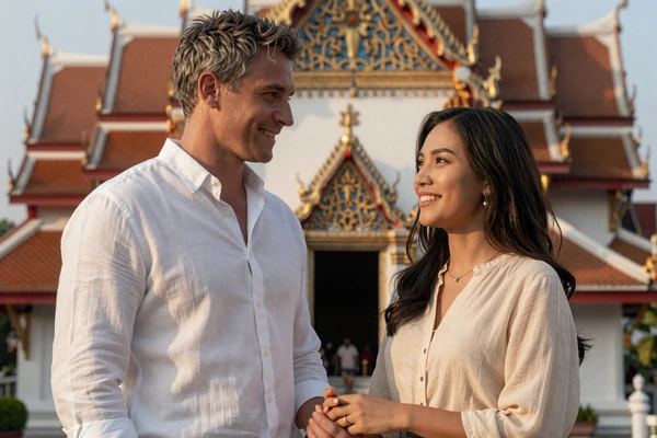 Robert and Araya, an American-Thai couple who found love through AsianWomenLove